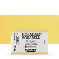 Schmincke Horadam akvarelne barve v celi ponvi – 205 Rutile Yellow