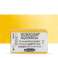 Schmincke Horadam akvarelne barve v celi ponvi – 213 Chromium Yellow Hue Deep