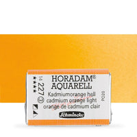 Schmincke Horadam akvarelne barve v celi ponvi – 227 Cadmium Orange Light