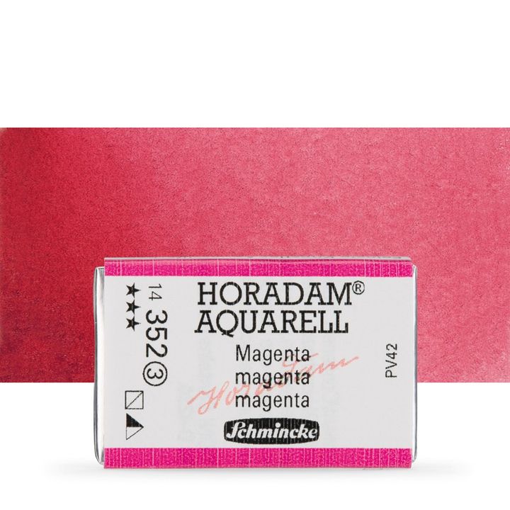 Schmincke Horadam akvarelne barve v celi ponvi – 352 Magenta