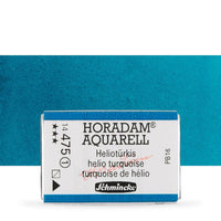 Schmincke Horadam akvarelne barve v celi ponvi – 475 Helio Turquoise
