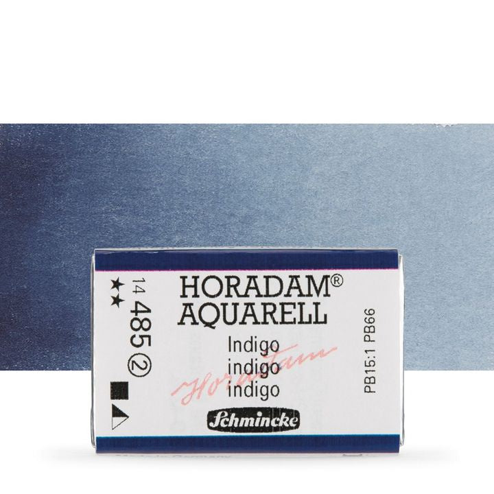 Schmincke Horadam akvarelne barve v celi ponvi – 485 Indigo