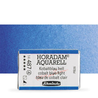 Schmincke Horadam akvarelne barve v celi ponvi – 487 Cobalt Blue Light