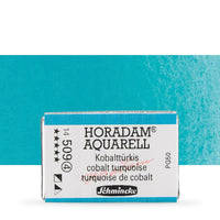 Schmincke Horadam akvarelne barve v celi ponvi – 509 Cobalt Turquoise
