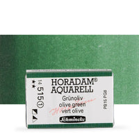 Schmincke Horadam akvarelne barve v celi ponvi – 515 Olive Green