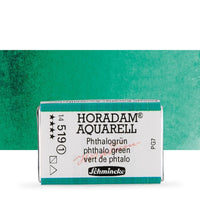 Schmincke Horadam akvarelne barve v celi ponvi – 519 Phthalo Green