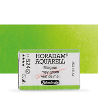 Schmincke Horadam akvarelne barve v celi ponvi – 524 May Green