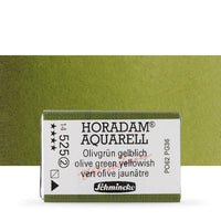 Schmincke Horadam akvarelne barve v celi ponvi – 525 Olive Green Yellowish
