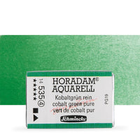 Schmincke Horadam akvarelne barve v celi ponvi – 535 Cobalt Green Pure