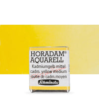 Schmincke Horadam akvarelne barve v polponvi – 225 Cadmium Yellow Middle