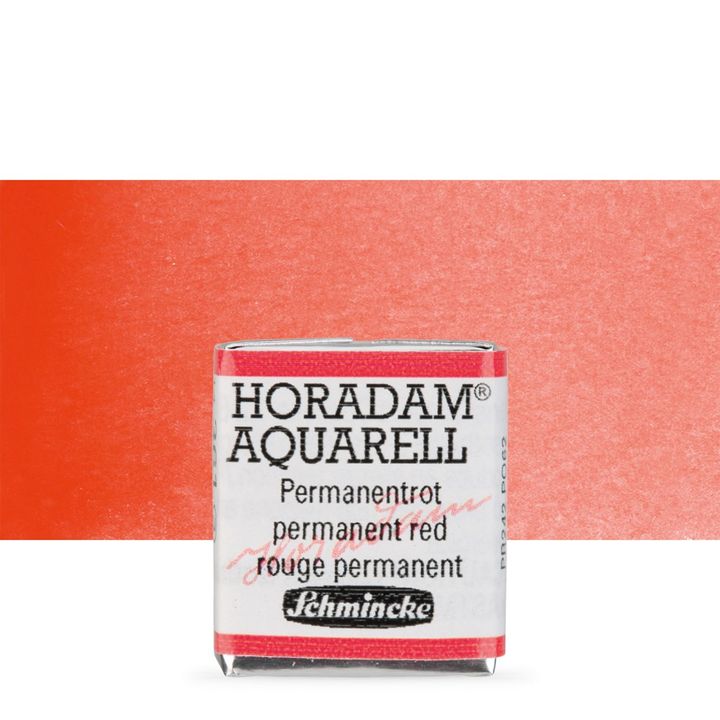 Schmincke Horadam akvarelne barve v polponvi – 361 Permanent Red