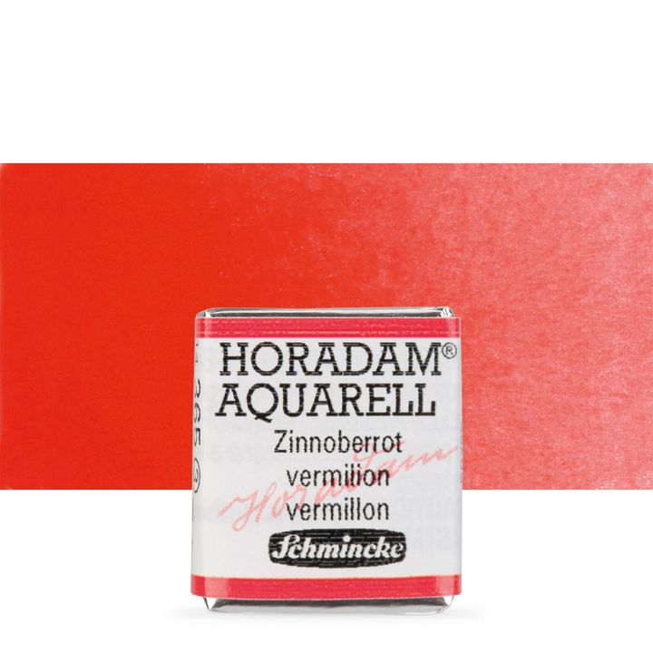 Schmincke Horadam akvarelne barve v polponvi – 365 Vermilion