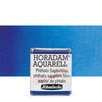 Schmincke Horadam akvarelne barve v polponvi – 477 Phthalo Sapphire Blue
