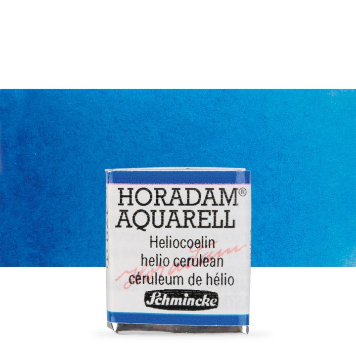 Schmincke Horadam akvarelne barve v polponvi – 479 Helio Cerulean