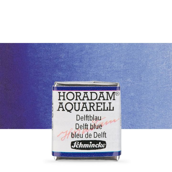 Schmincke Horadam akvarelne barve v polponvi – 482 Delft Blue