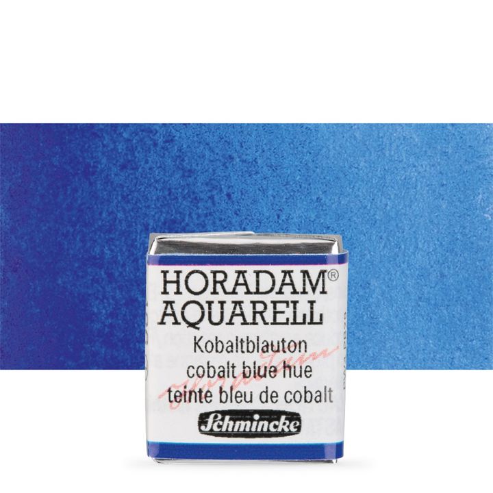 Schmincke Horadam akvarelne barve v polponvi – 486 Cobalt Blue Hue