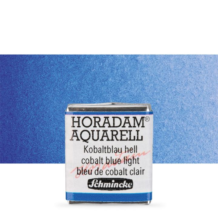 Schmincke Horadam akvarelne barve v polponvi – 487 Cobalt Blue Light