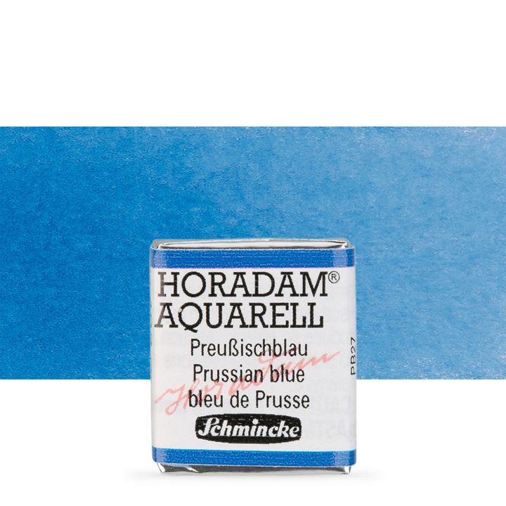 Schmincke Horadam akvarelne barve v polponvi – 492 Prussian Blue