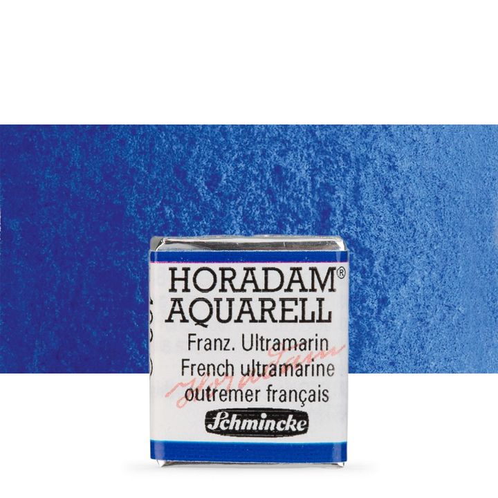 Schmincke Horadam akvarelne barve v polponvi – 493 French Ultramarine