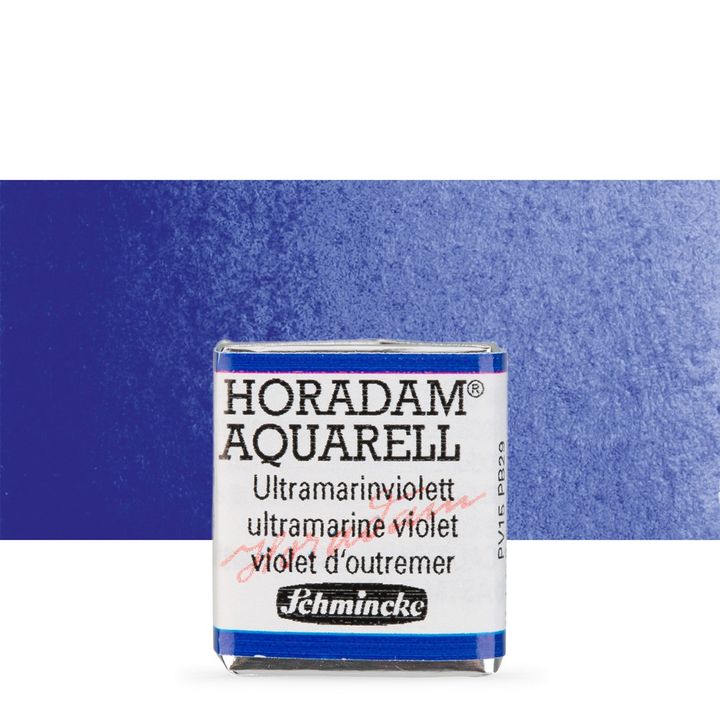Schmincke Horadam akvarelne barve v polponvi – 495 Ultramarine Violet
