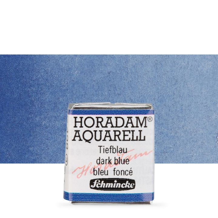 Schmincke Horadam akvarelne barve v polponvi – 498 Dark Blue