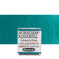Schmincke Horadam akvarelne barve v polponvi – 510 Cobalt Green Turquoise