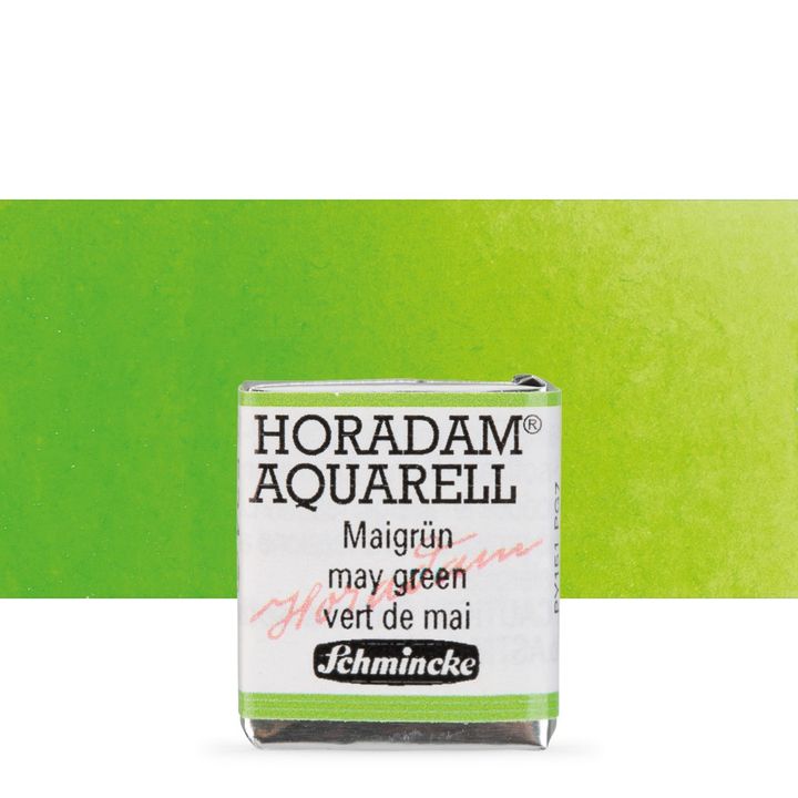 Schmincke Horadam akvarelne barve v polponvi – 524 May Green