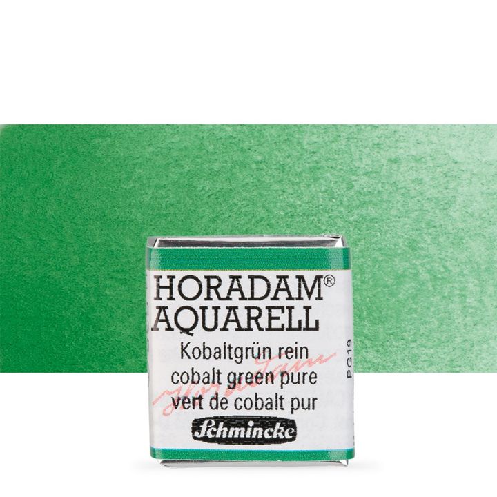 Schmincke Horadam akvarelne barve v polponvi – 535 Cobalt Green Pure