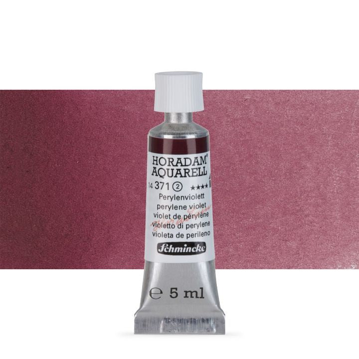 Schmincke Horadam akvarelne barve v tubi po 5 ml – 371 Perylene Violet
