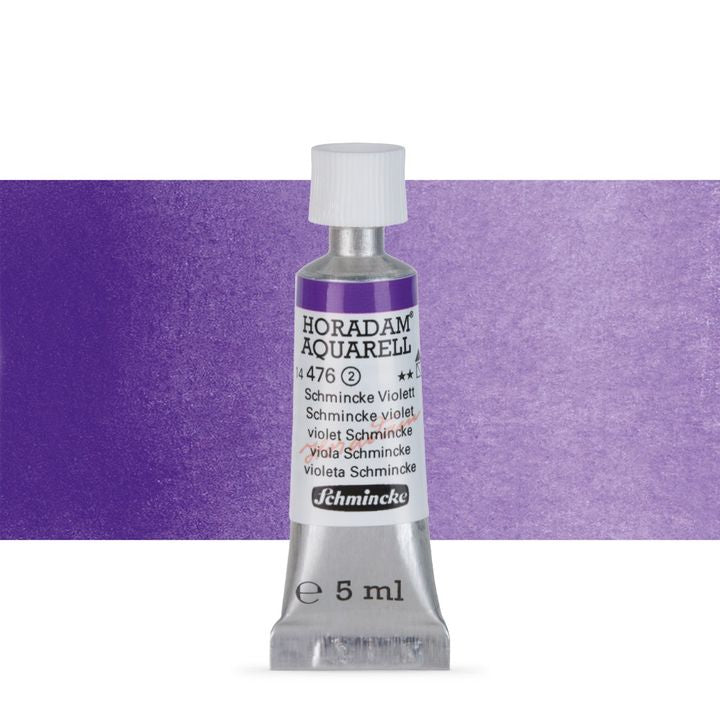 Schmincke Horadam akvarelne barve v tubi po 5 ml – 476 Schmincke Violet