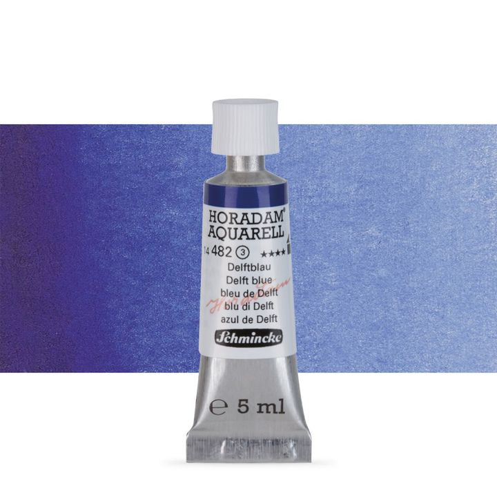 Schmincke Horadam akvarelne barve v tubi po 5 ml – 482 Delft Blue