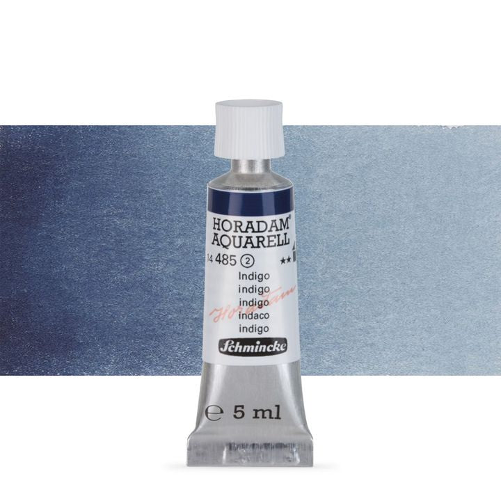Schmincke Horadam akvarelne barve v tubi po 5 ml – 485 Indigo