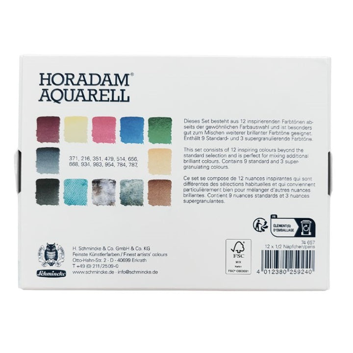 Schmincke HORADAM Aquarell Inspiration Set – pogled 6