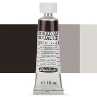 Schmincke Horadam Gouache 15 ml – 652 Vandyke Brown
