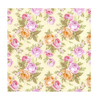 serivete za decoupage - Pastelne vrtnice - 1 kom