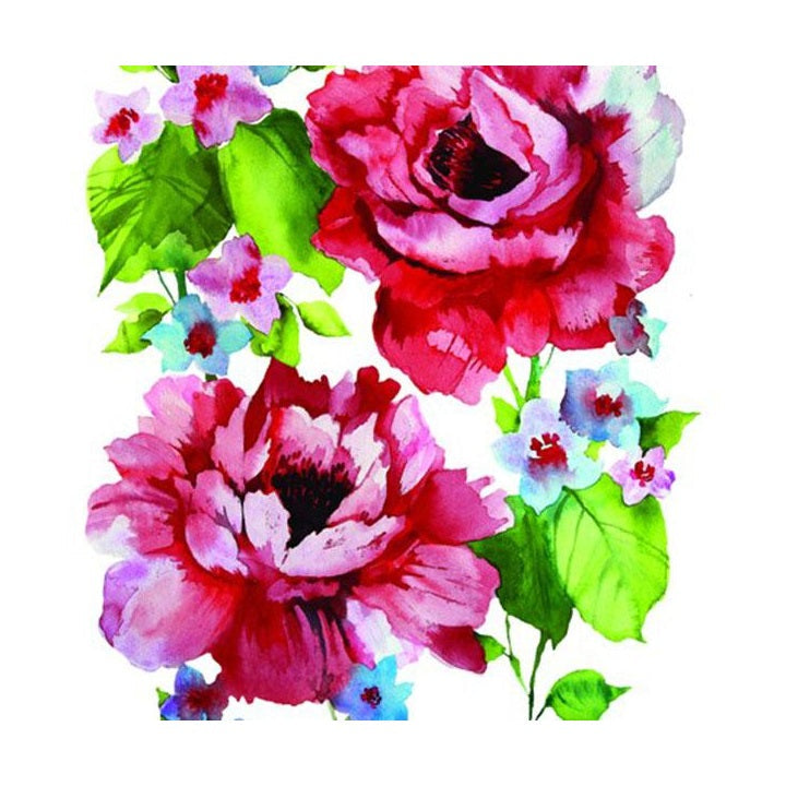 Servieta za decoupage - Akvarel vrtnice - 1 kom - SDL847000