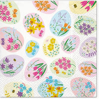 Servieta za decoupage Flowered Eggs - 1 kos