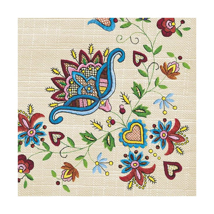 Servieta za decoupage - Kashubian Folk 1 - 1 kom