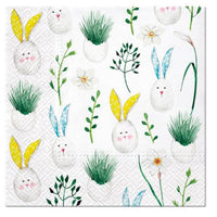 Servieta za decoupage Rabbit Eggs - 1 kos