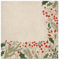 Serviete za decoupage Berries Frame - 1 kos