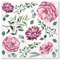 Serviete za decoupage Blooming Dhalia - 1 kos