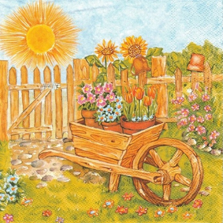 Serviete za decoupage Blooming Garden - 1 kos