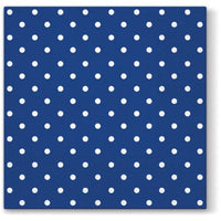 Serviete za decoupage Blue Dots - 1 kos