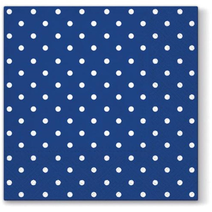 Serviete za decoupage Blue Dots - 1 kos