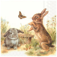 Serviete za decoupage Bunny - 1 kos