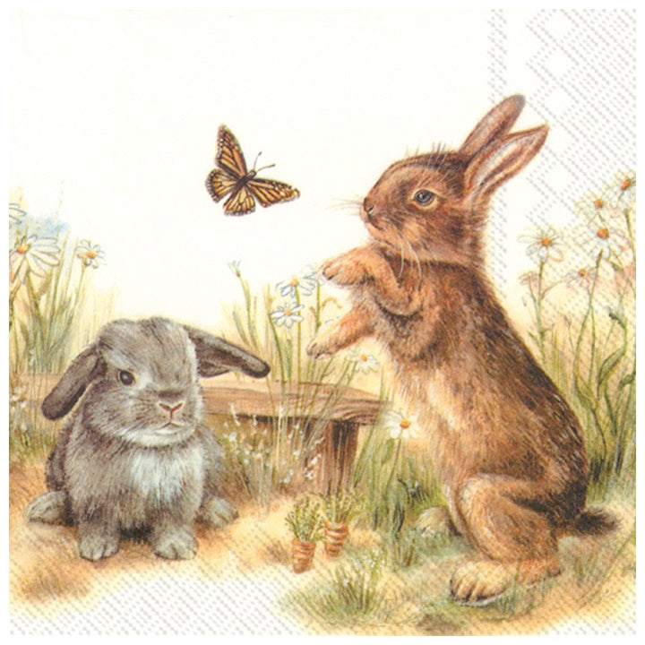 Serviete za decoupage Bunny - 1 kos