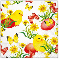 Serviete za decoupage Chicks and Butterflies - 1 kos
