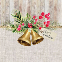 Serviete za decoupage Christmas Bells - 1 kos