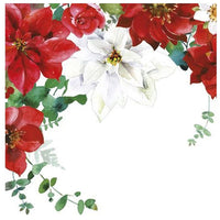 Serviete za decoupage Christmas Flowers - 1 kos