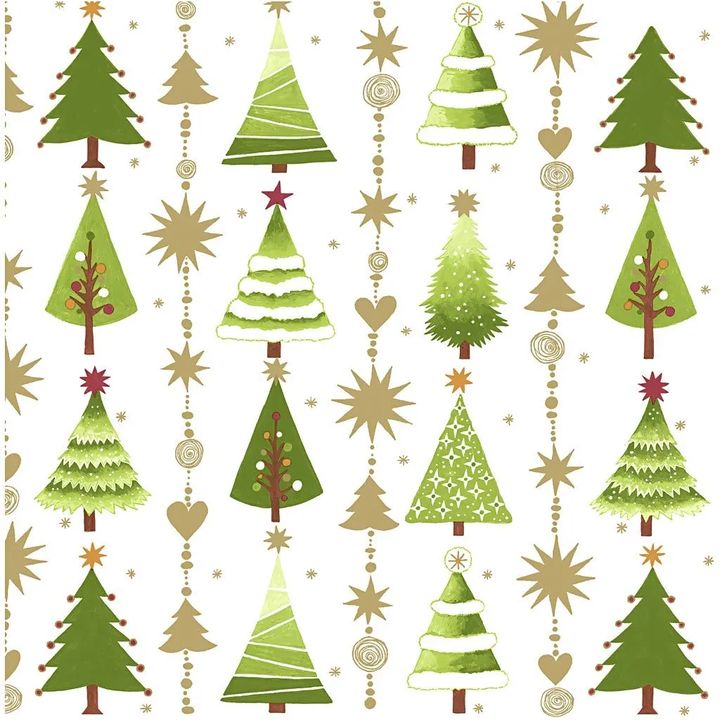 Serviete za decoupage Christmas trees